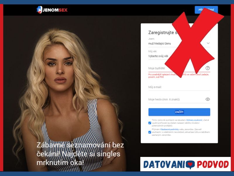 jenomsex podvod