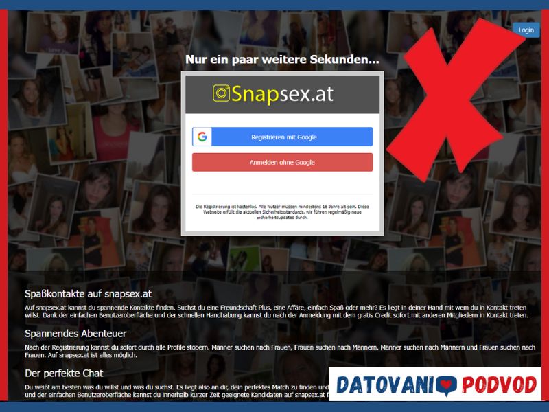 snapsex podvod